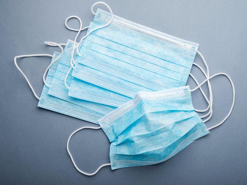 Protective medicine face masks. Health care protection prevention against virus, flu and coronavirus.