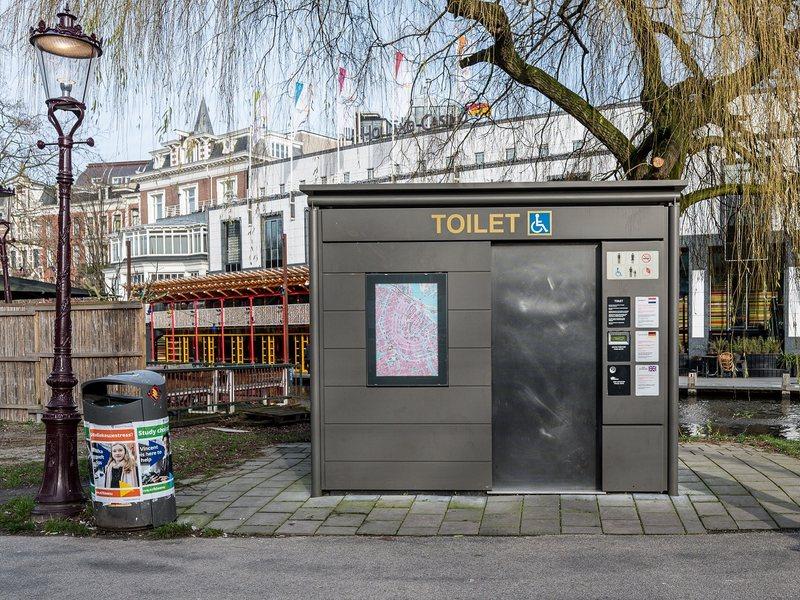 Public toilet in Amsterdam