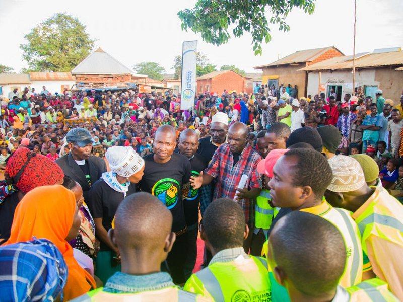 Tanzania sanitation campaign lkwezi