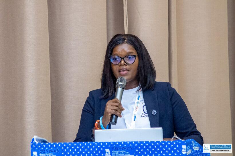 Beata A. Akanyani, CONIWAS Chair, presents the next steps