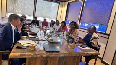 Participants at the Agenda for Change collaboration meeting in Nepal