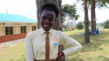 Motivation_Kemigisa Barbara, 18, chairperson health and hygiene club at Rusekere primary school