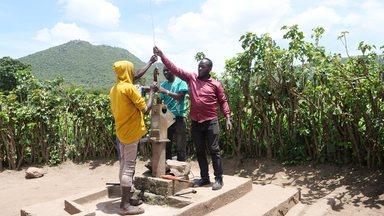 Operation and maintenance of a hand pump in South Ari Ethiopia