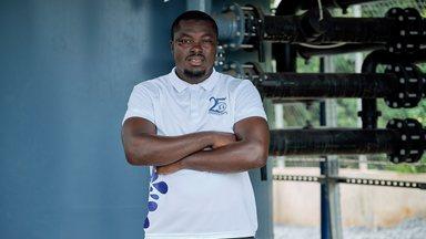  Anthony Gyamfi Amponsah is CWSA’s Community Relations Officer in Wassa Dunkwa, Western  Region