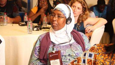 : Ms. Saidou Fatimata Nouhou, Chief Director of Sanitation and the Living Environment at the Ministry of Hydraulics,  Sanitation and the Environment Niger