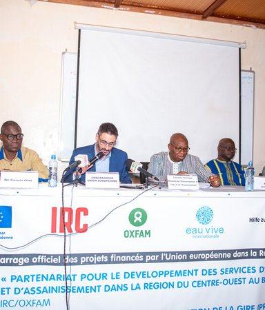 Official launch of EU financed projects in the Centre-Ouest region
