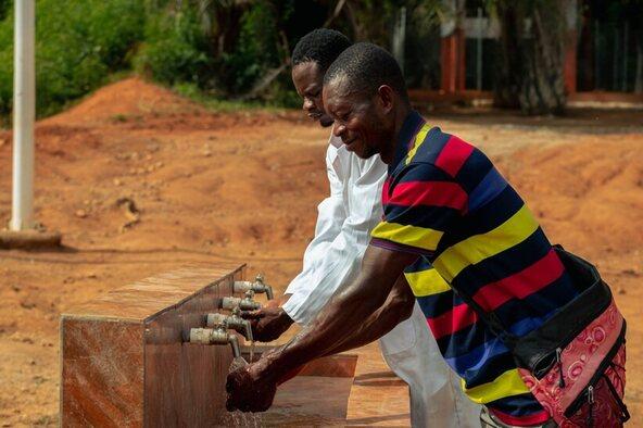 Handwashing Station at CHPS Compound