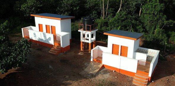 Sanitation facility at Gyakye CHPs