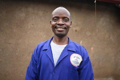 Bosco Mwije plumber Mid-Western Umbrella for Water and Sanitation Authority Rweihamba Kasenda Uganda