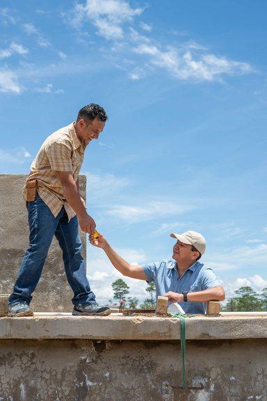 Operation and maintenance at water supply system in Honduras