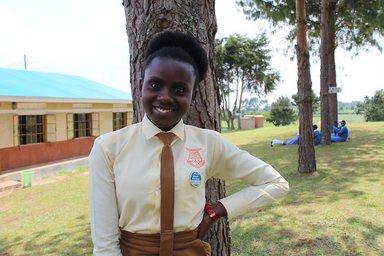 Motivation_Kemigisa Barbara, 18, chairperson health and hygiene club at Rusekere primary school