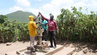 Operation and maintenance of a hand pump in South Ari Ethiopia