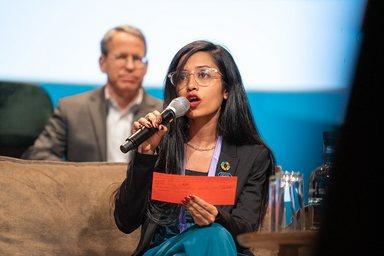 Shomy Chowdhury at the All Systems Connect Symposium 2023