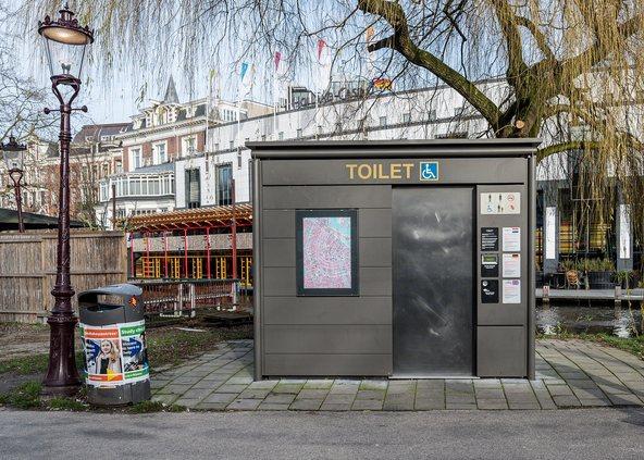 Public toilet in Amsterdam